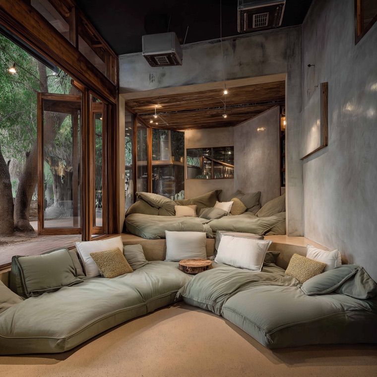Napping rooms