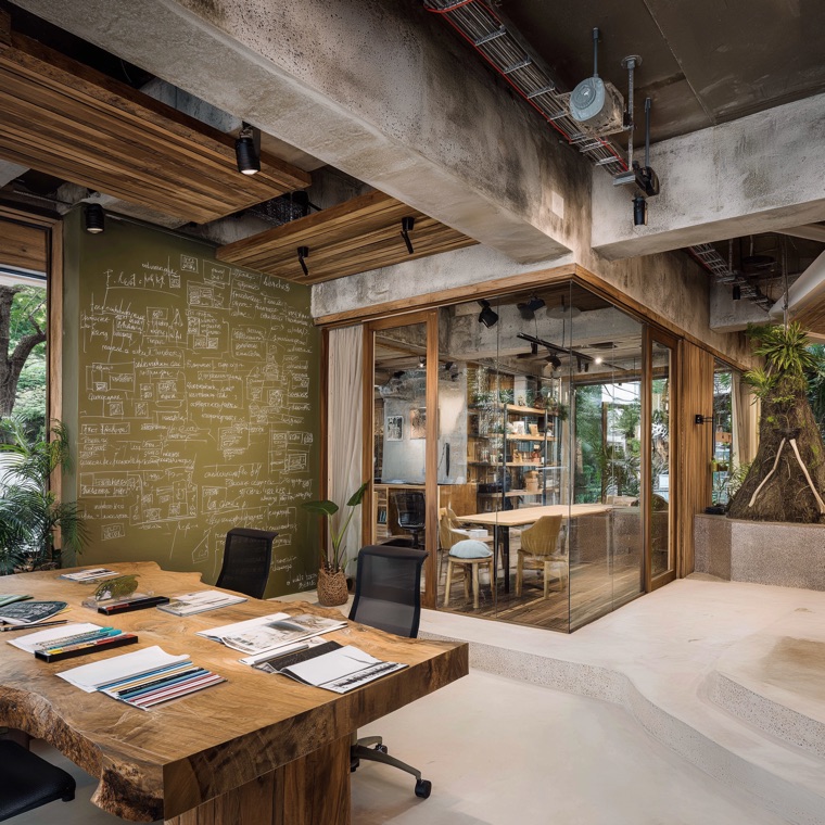 Expanded co-working spaces